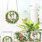 DIY 5D Diamond Painting Hanging Kit – Easter Bunny Wreath Pendant – Floral Diamond Mosaic for Wall, Window & Home Decor – Handmade Gift for Adults